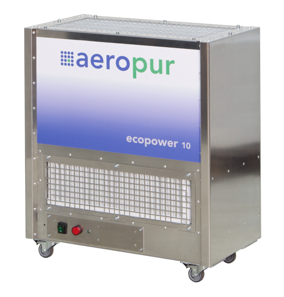 ecopower 10 aeropur Luftreiniger für erhöhten Infektionsschutz